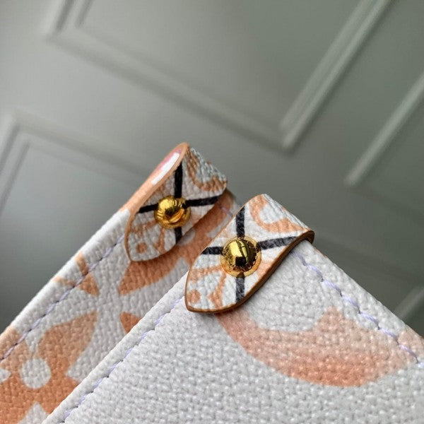 Louis Vuitton LV On The Go Pochette With OG Double Box & Dust Bag Coin Pouch