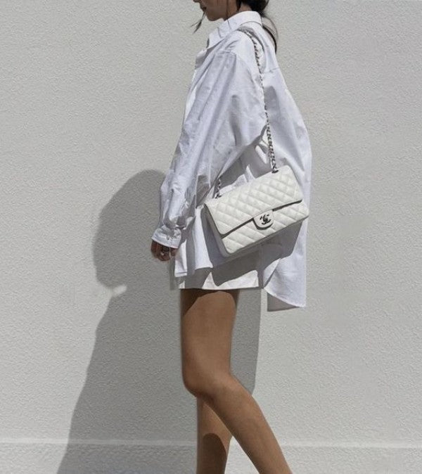 Chanel Classic Jumbo Flap Shoulder Bag With OG Box & Dust Bag