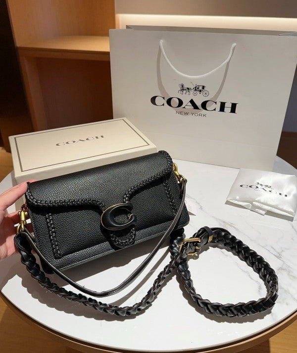 Coach Tabby 26 Elite Quality Shoulder Bag With OG Double Magnetic Box & Dust Bag