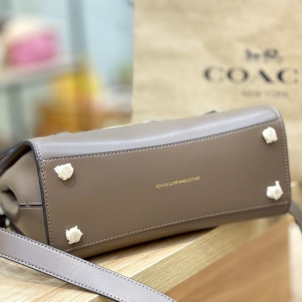 Coach Broome Carryall Top Handle Shoulder Bag With OG Box Dust Bag