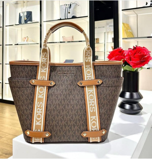 Michael Kors MK Maeve Tote Bag With Dust Bag & Sling Belt