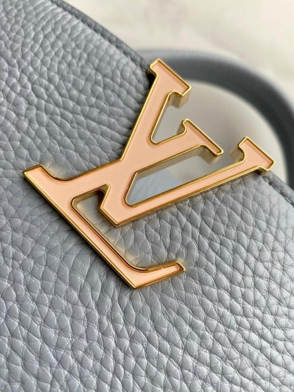 Louis Vuitton LV Capucines Premium Quality Leather Bag With OG Box
