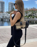 Coach Georgie Shoulder Bag In Colorblock Signature WIth OG Box & Dust Bag