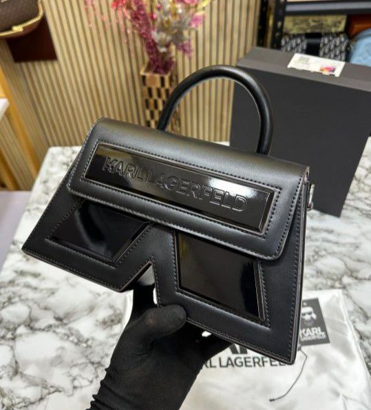 Karl Lagerfeld K IKON Crossbody Shoulder Bag With OG Box