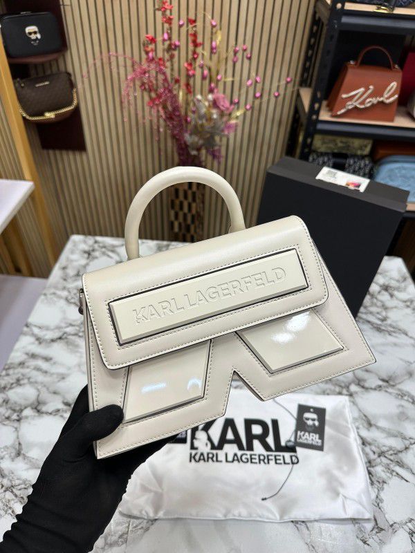 Karl Lagerfeld K IKON Crossbody Shoulder Bag With OG Box