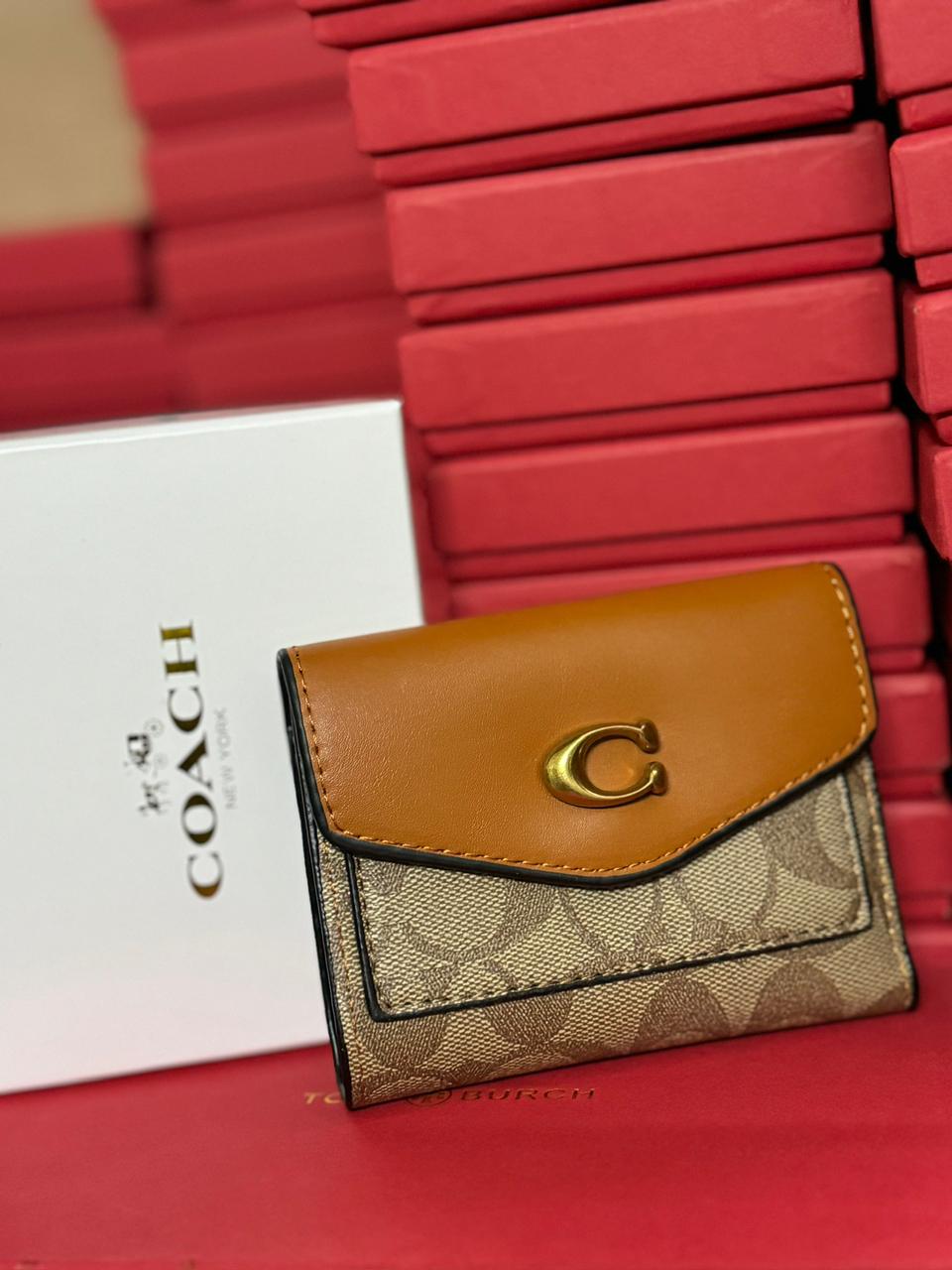 COACH THREE FOLD WALLETS