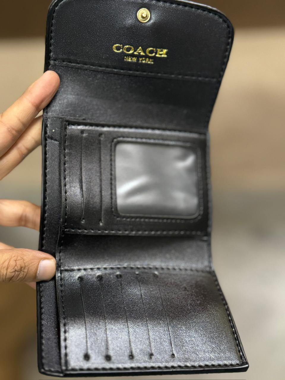 COACH THREE FOLD WALLETS
