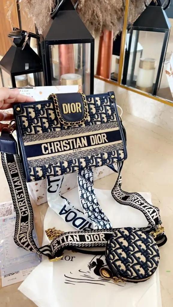 DIOR VINTAGE LATEST MULTI POCHETTE ACCESSORIES SLINGBAG