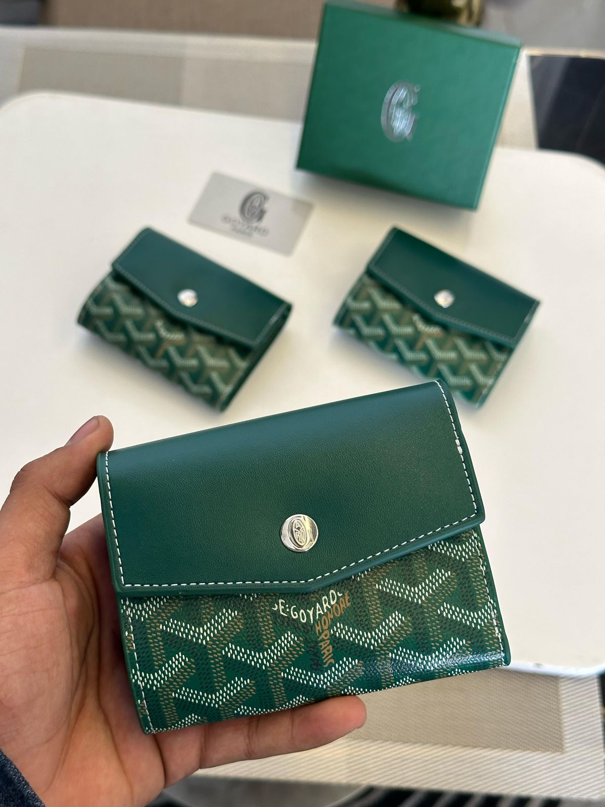 GOYARD THREE FOLD WALLETS