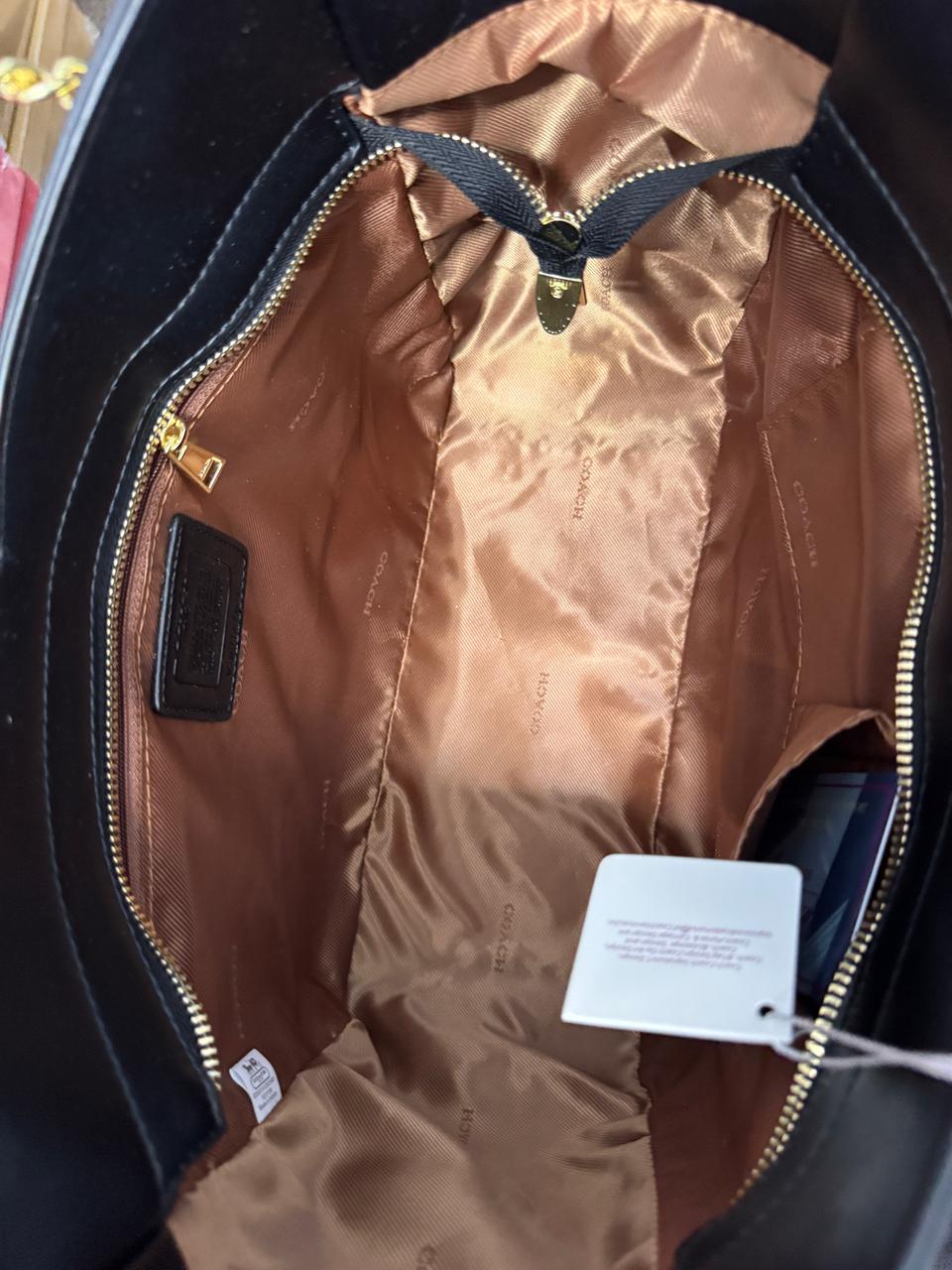 COACH X CHAIN SHOULDER TOTE BAG