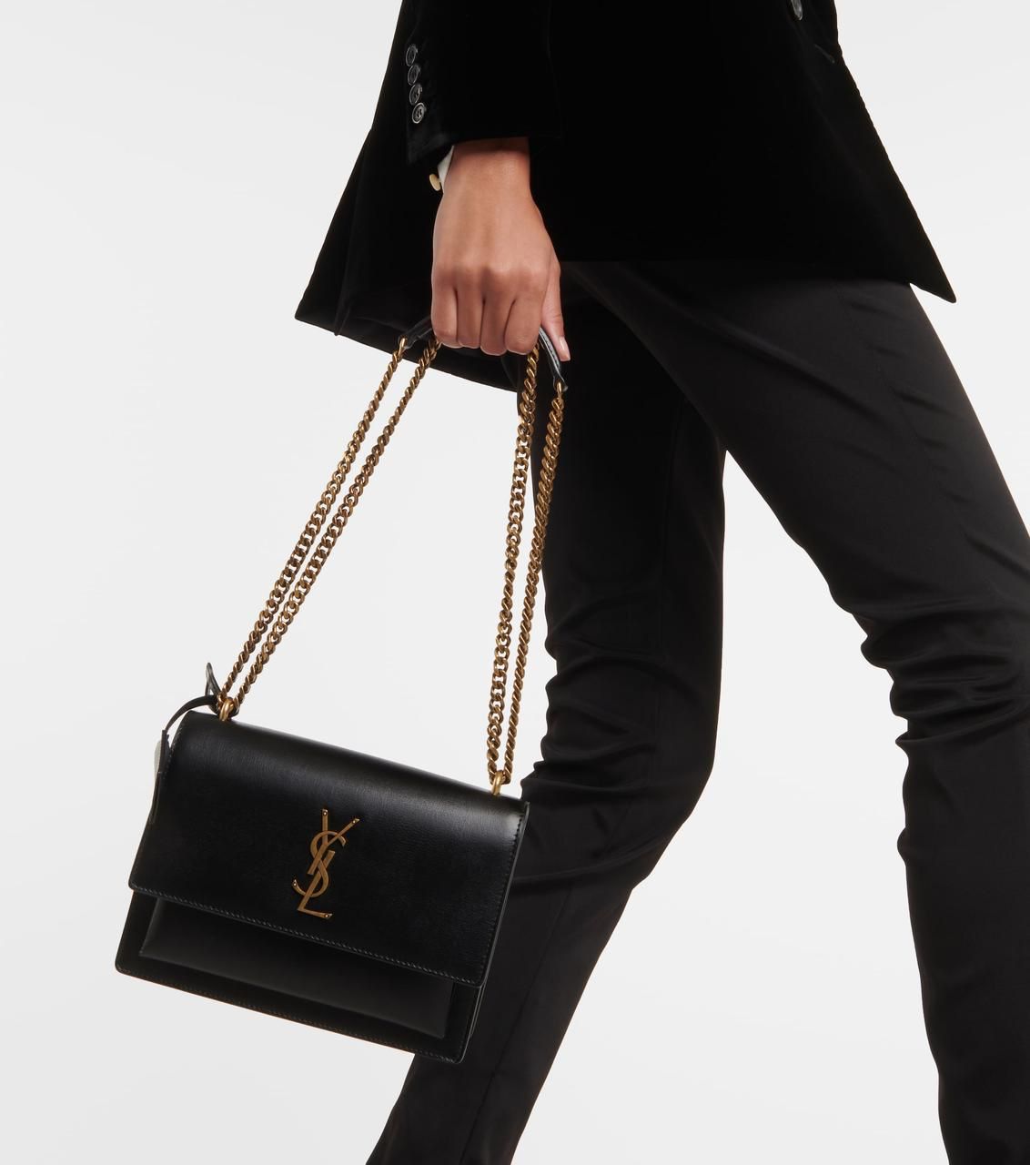 YSL SUNSET CROCO AND PLAIN EDITION