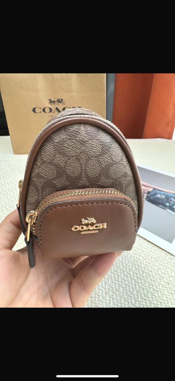 COACH NANO BACKPACK CHARM
