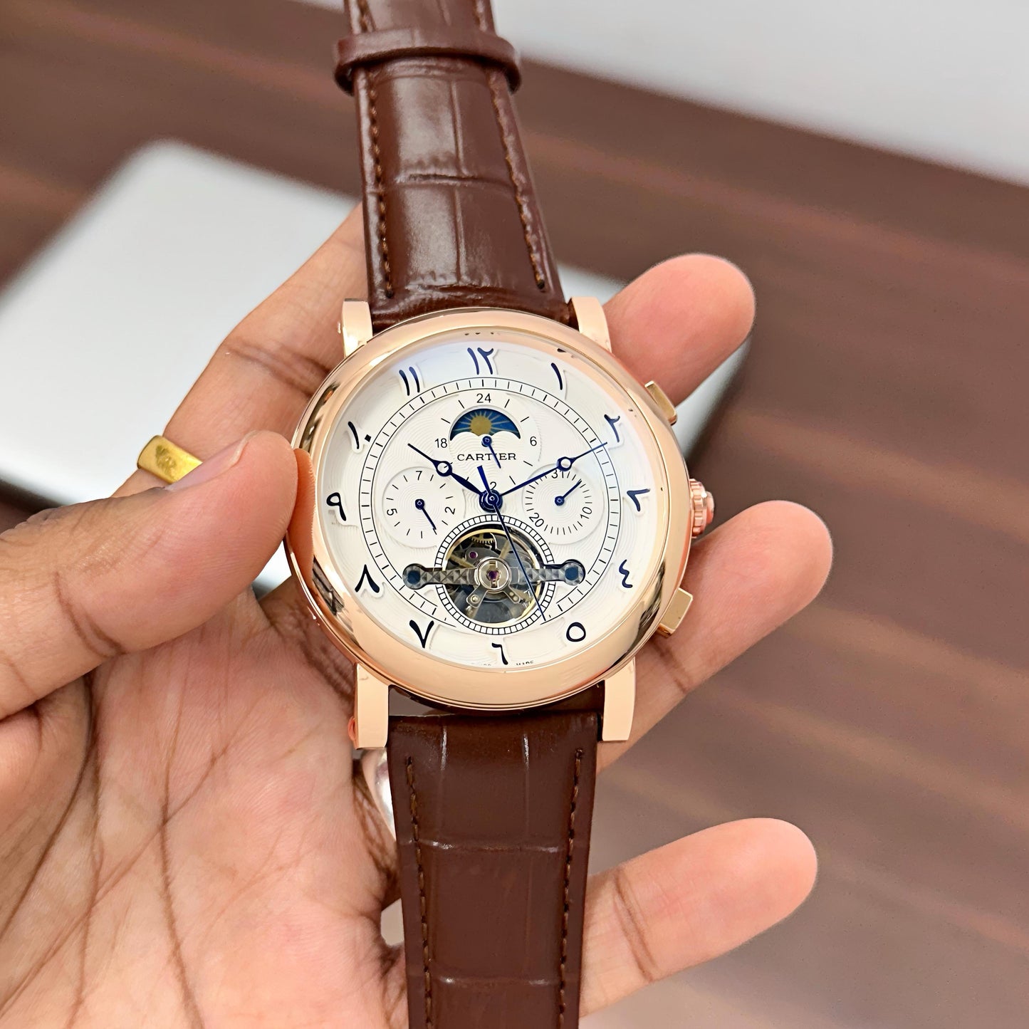 Cartier Automatic Arabic Series Detailed with Perfection