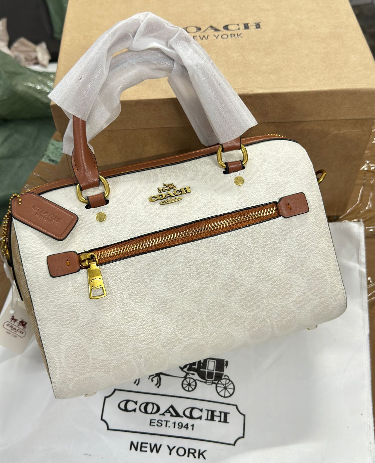 COACH ROWAN SPEEDY SATCHEL