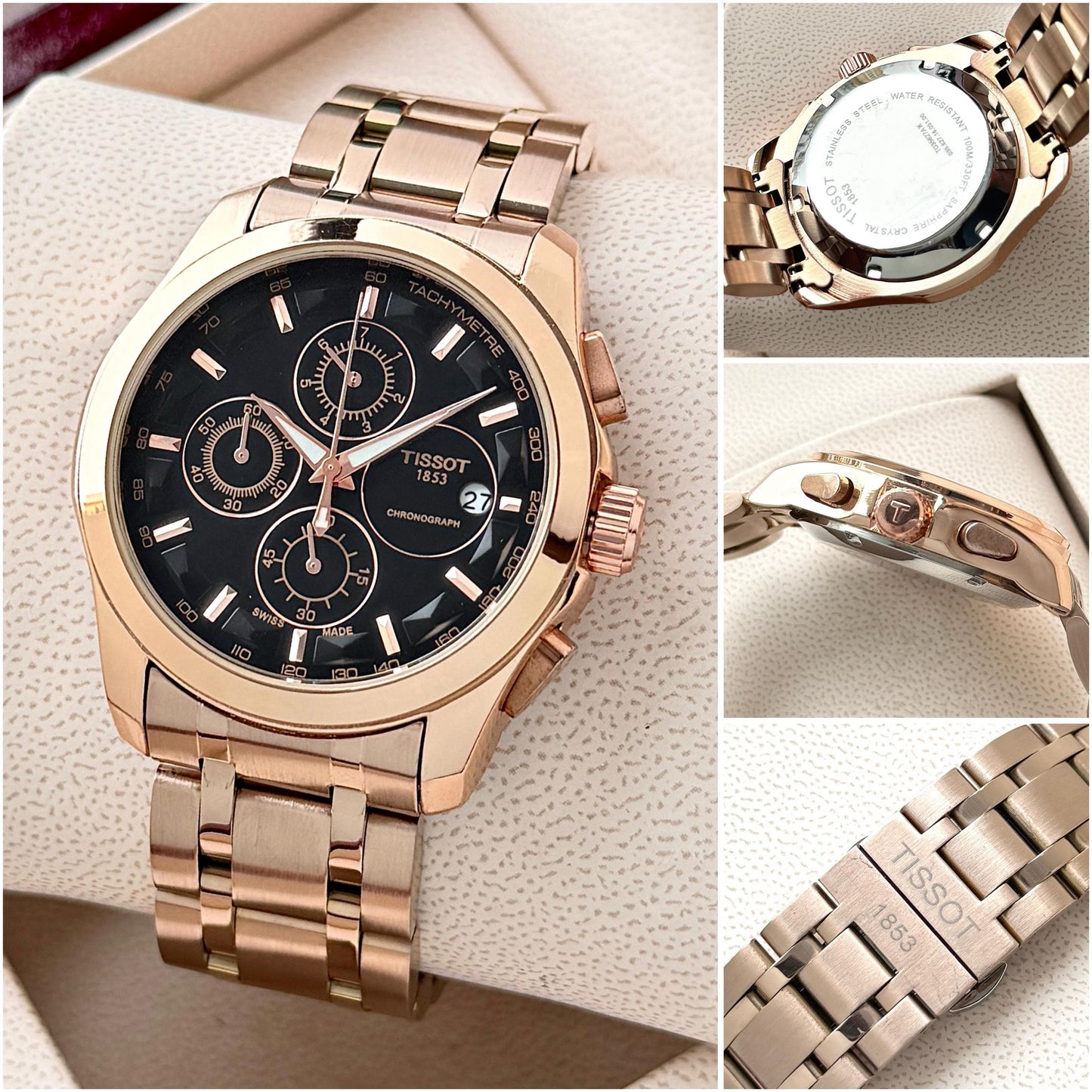 Tissot Couturier Premius Rose Gold Detailed with Perfection