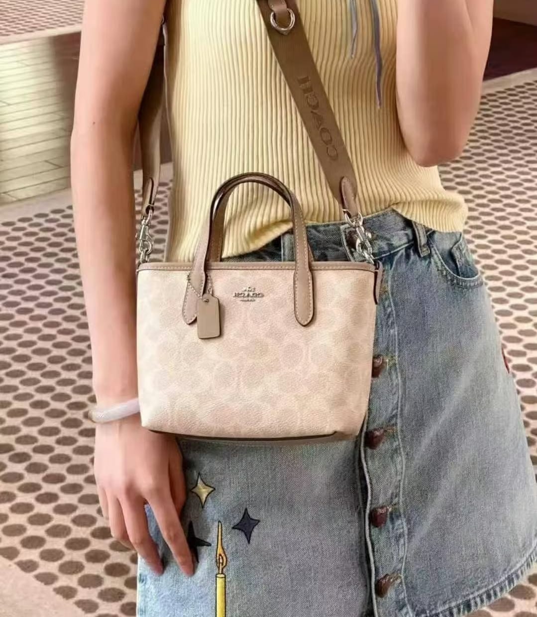 COACH CITY MINI TOTE BAGS