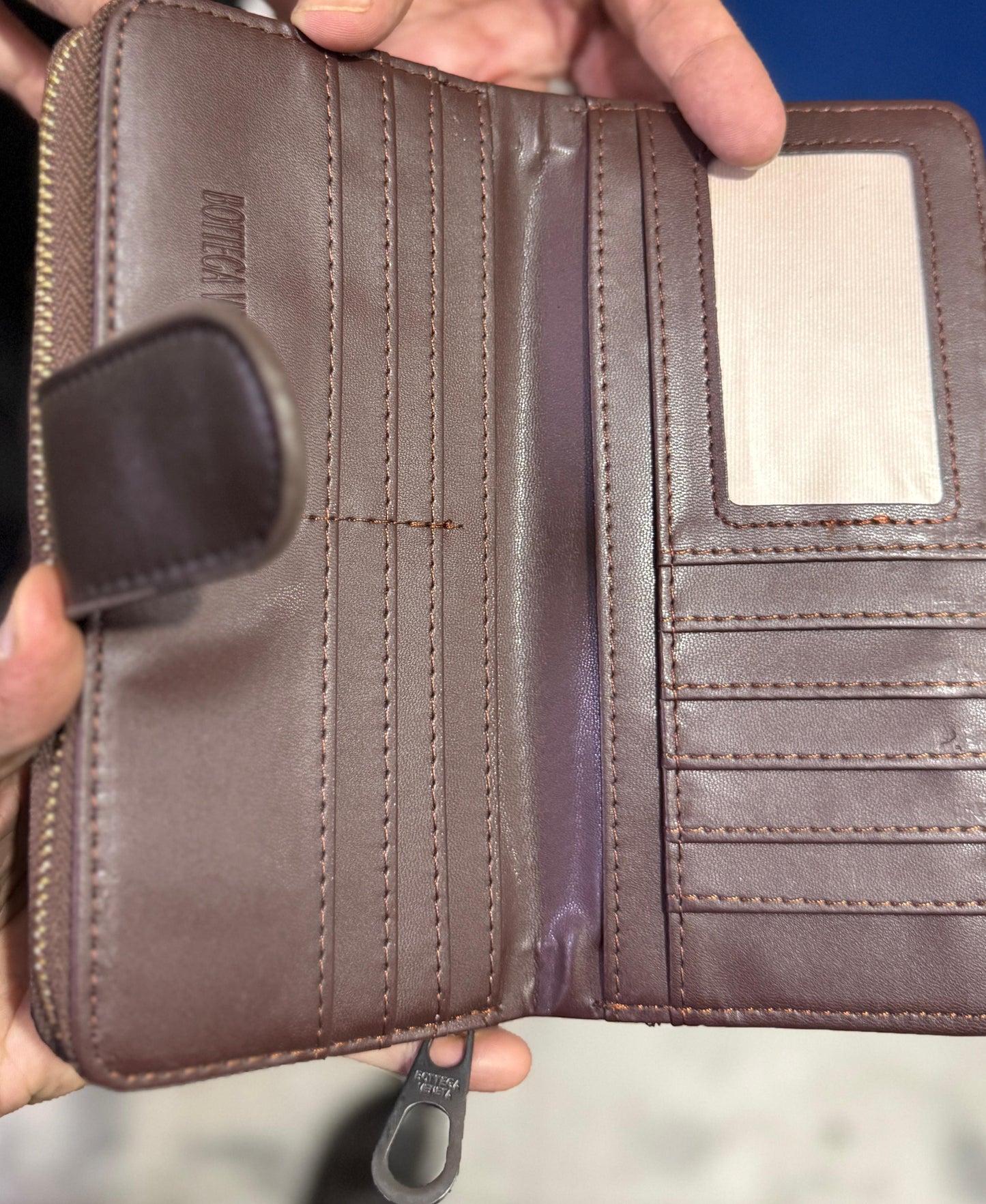 BOTTEGA VENETA LONG ZIPPER + BOOK FOLD WALLETS