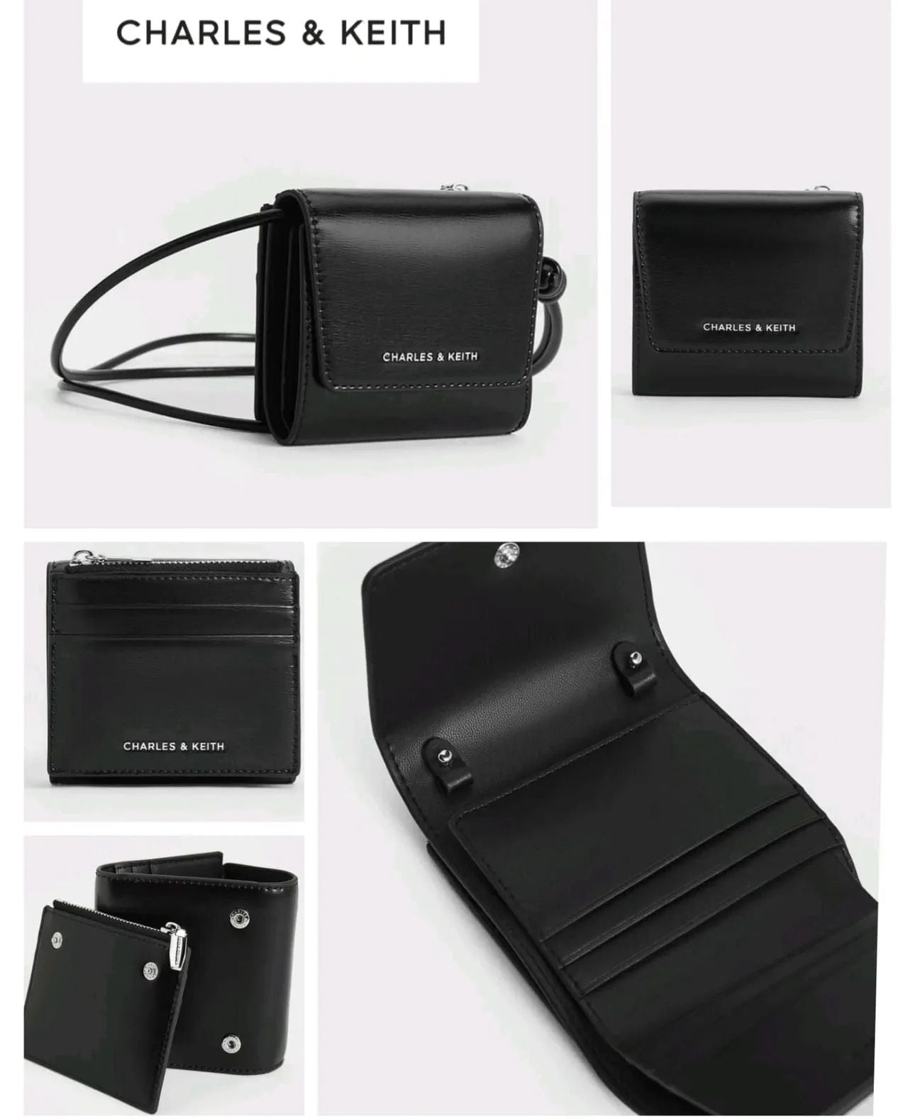 CHARLES & KEITH IRIE WALLET CUM NANO SLING