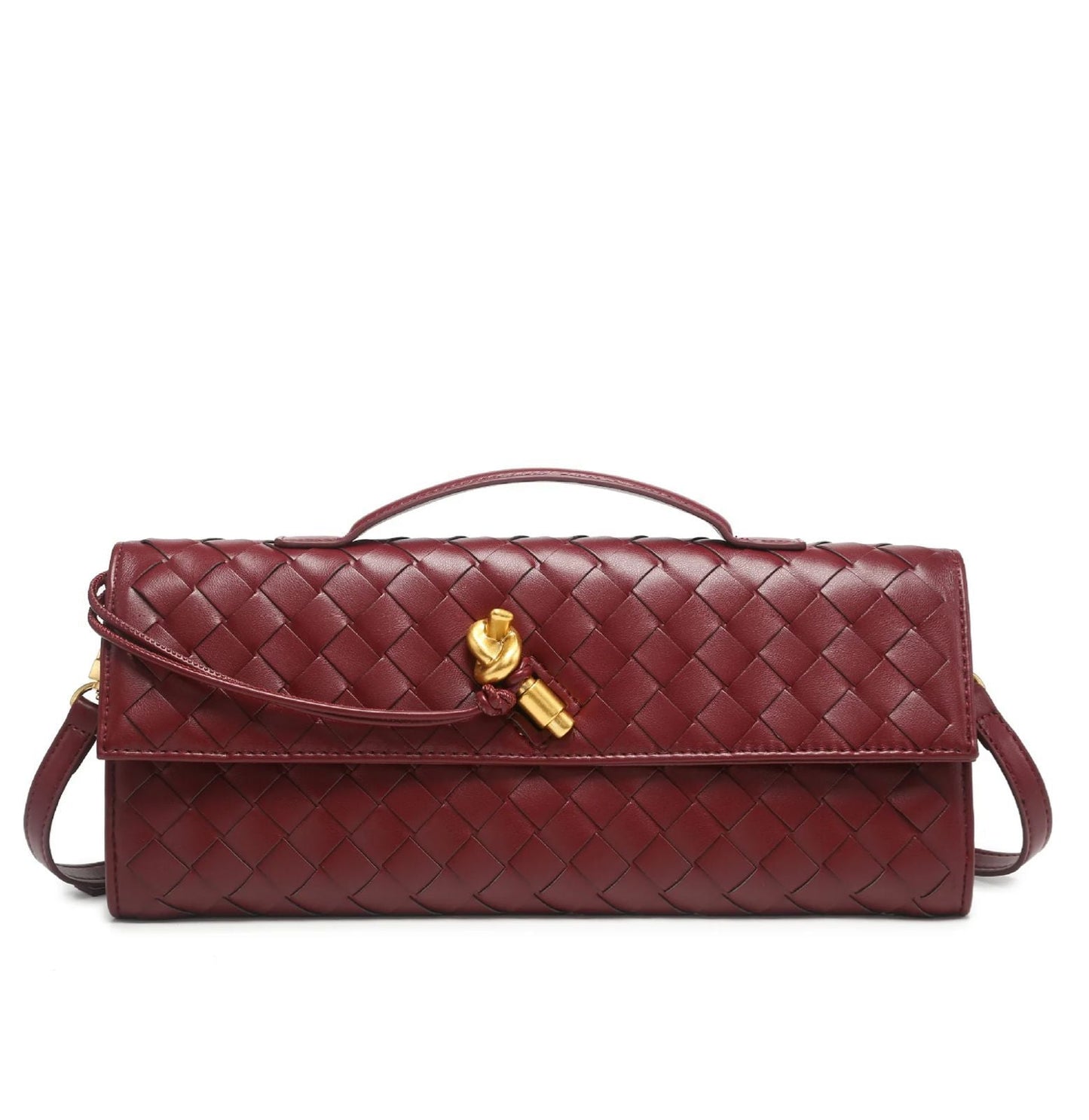 BOTTEGA VENETA LONG ANDIAMO CLUTCH BAG