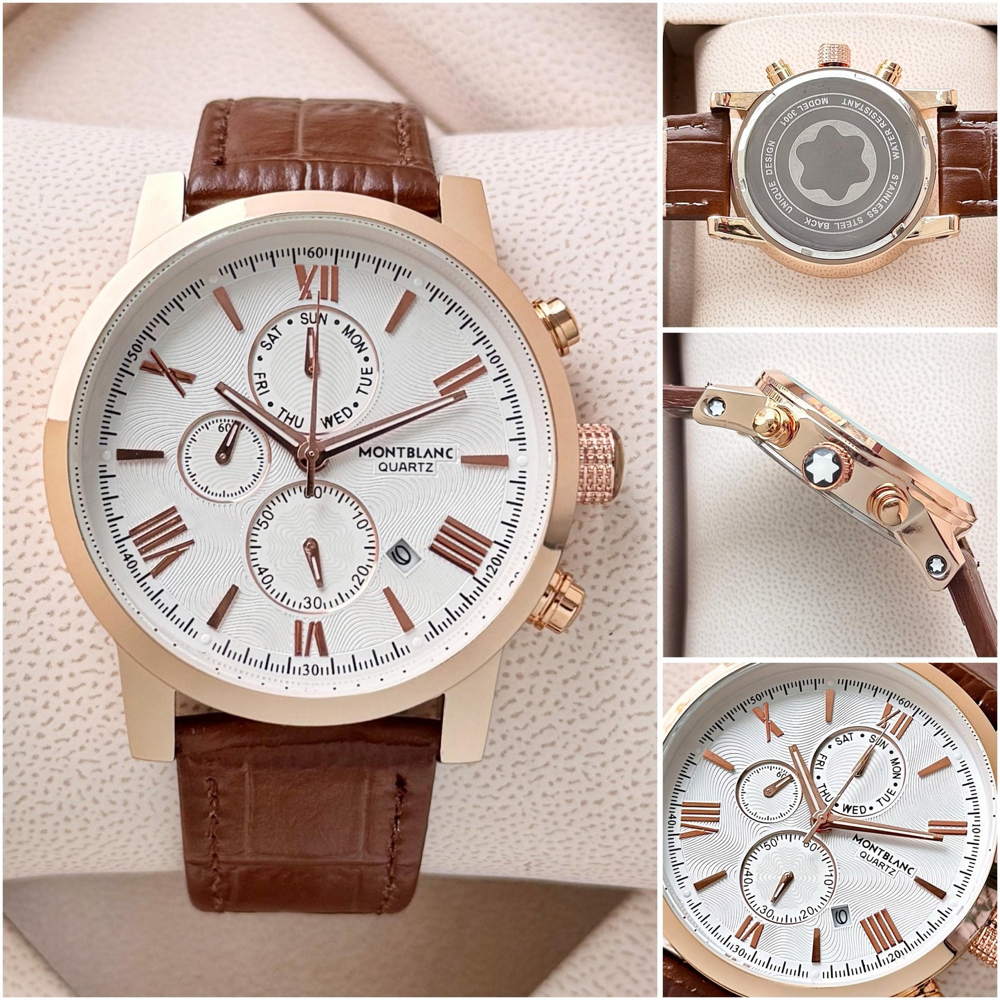 Montblanc Brown Formal Series Detailed with Perfection