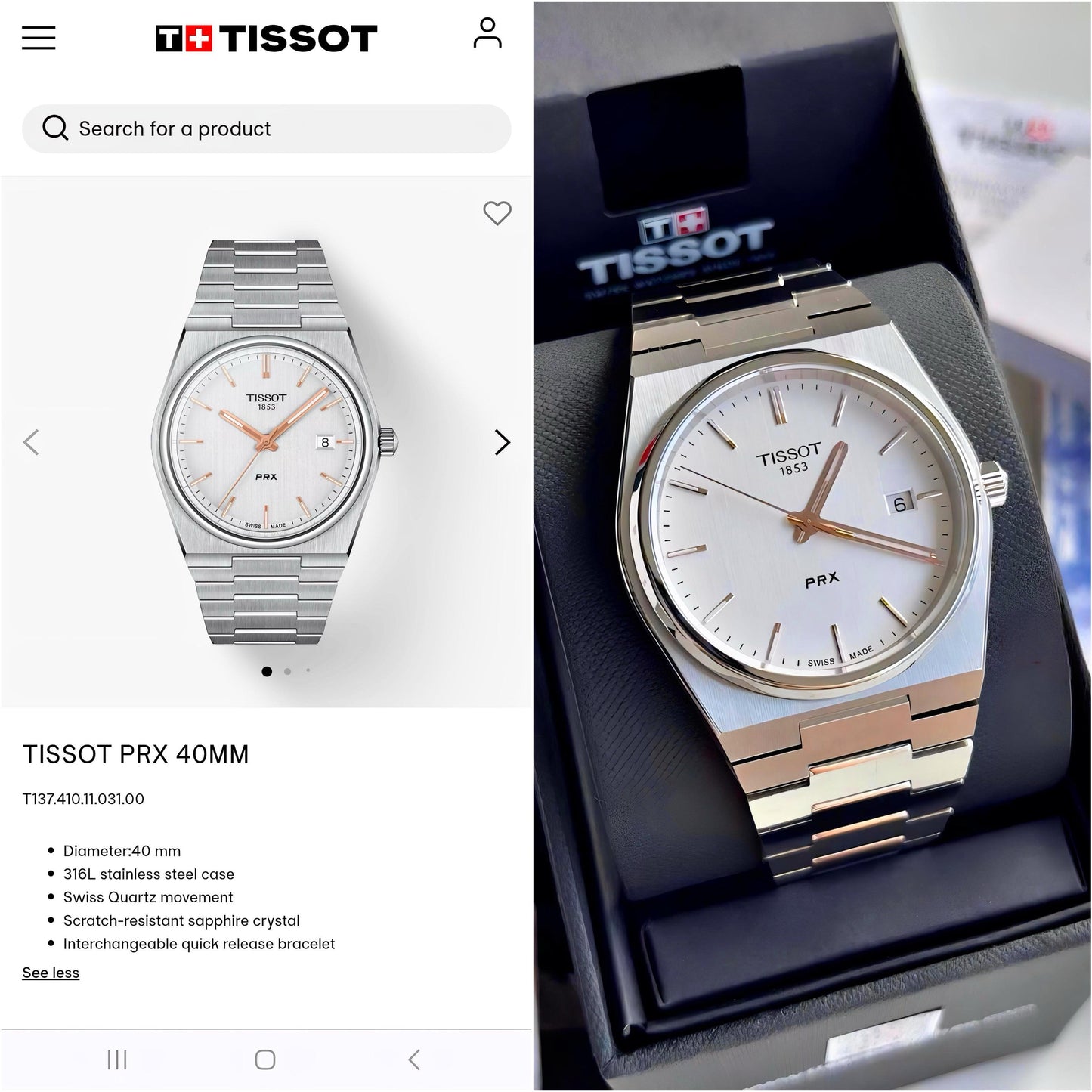 Tissot PRX Original Model Series Now Available