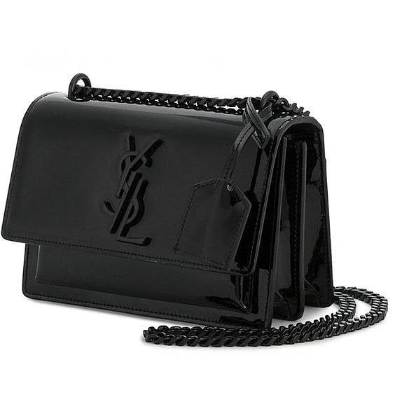 SAINT LAURENT SUNSET LEATHER BAGS