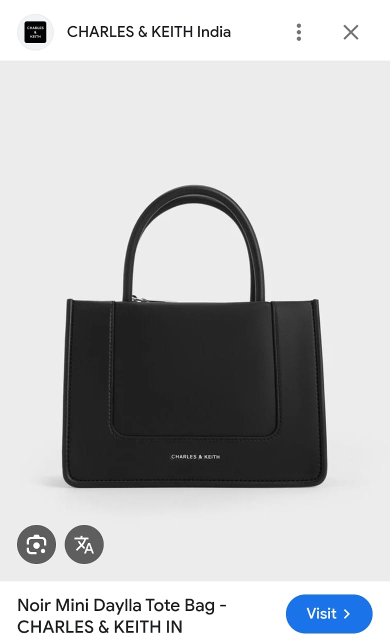 CHARLES & KEITH DAYLLA MINI TOTE BAGS