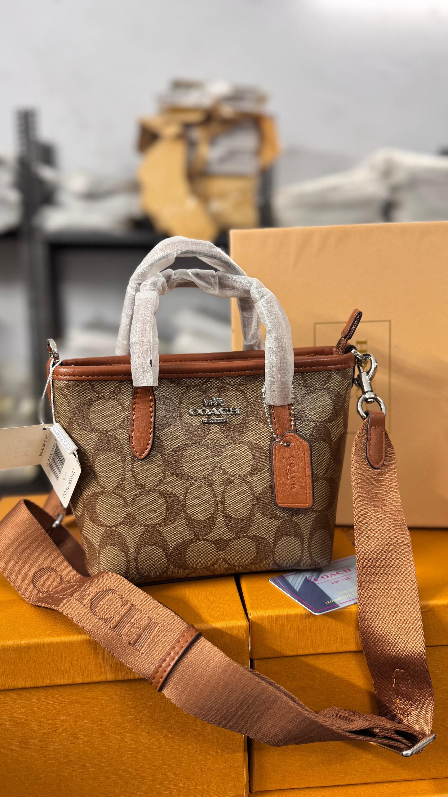 Coach City Mini Tote Bag