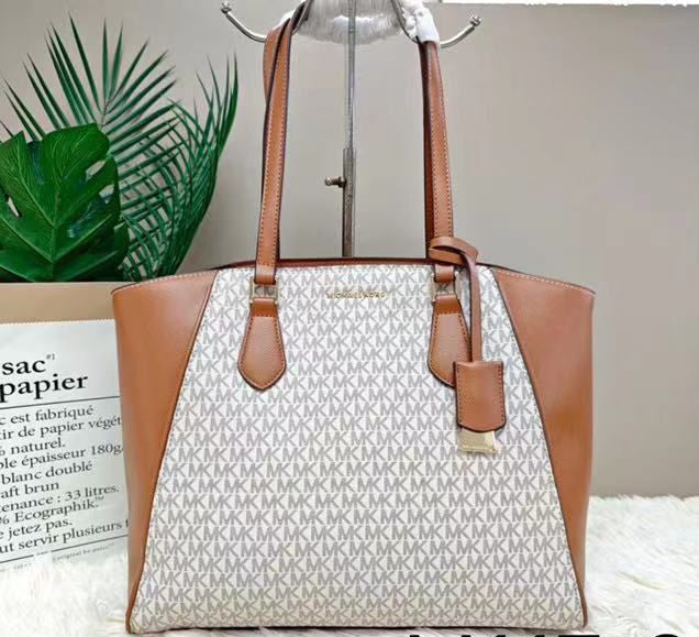 Micheal Kors Taryn Large Top Zip Tote Bag