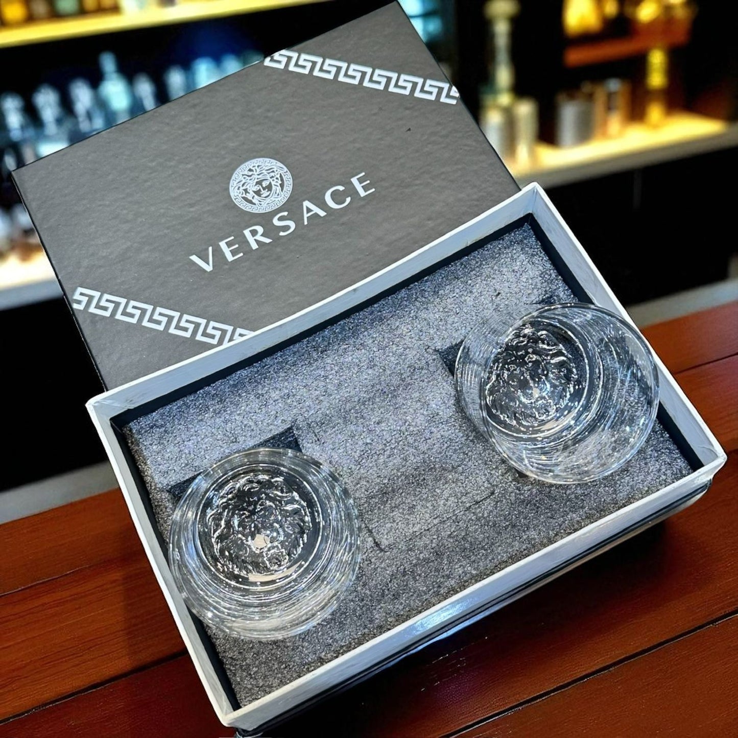 EXCLUSIVE VERSACE CRYSTAL WHISKEY GLASS 🥃
