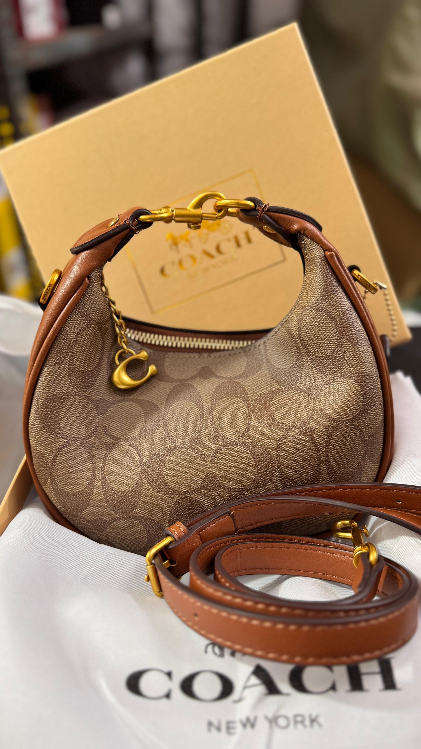 Coach Jonie Bag In Town