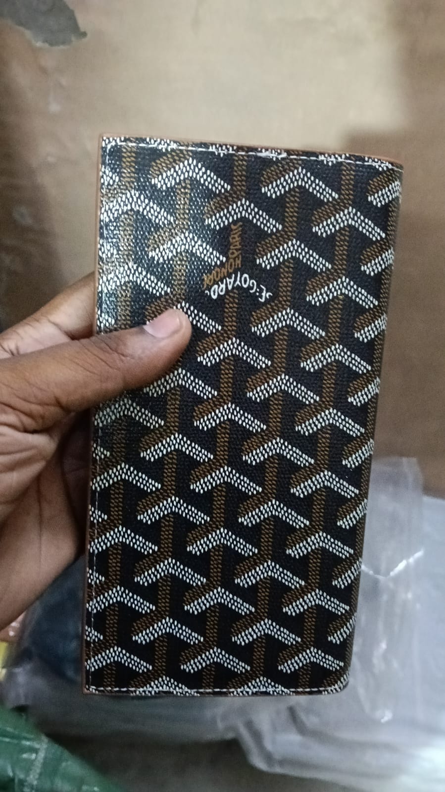 GOYARD LONG COAT WALLET
