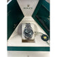 ROLEX DATEJUST STEEL GREEN WATCH