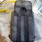 Louis Vuitton Saumur Backpack Monogram Eclipse With Dust Bag Black Grey - LABLEWHORE.COM