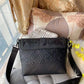Louis Vuitton LV Saumur Messenger Monogram Eclipse With Dust Bag - LABLEWHORE.COM