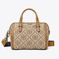 Tory Burch Jacquard Barrel Shoulder Bag With Dust Bag