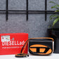 Diesel 1DR Shoulder Bag (Black Orange) - LABLEWHORE.COM