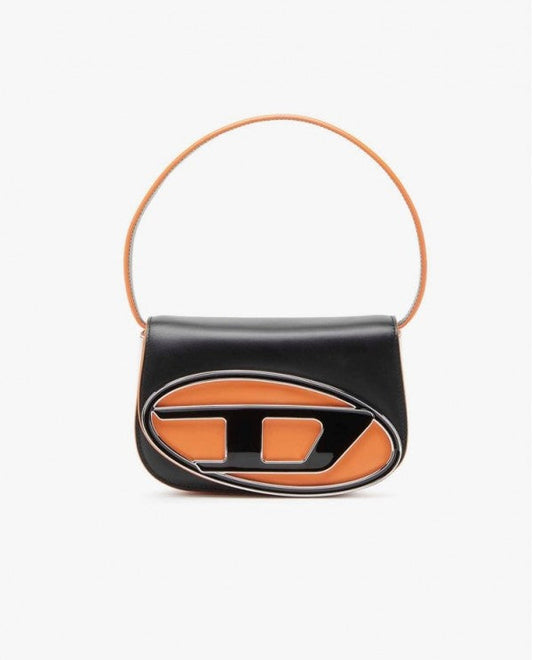Diesel 1DR Shoulder Bag (Black Orange) - LABLEWHORE.COM