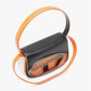 Diesel 1DR Shoulder Bag (Black Orange) - LABLEWHORE.COM