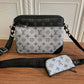 LV M69443 Virgil Abloh Trio Messenger Multi Crossbody Bag With OG Box & Dust Bag - LABLEWHORE.COM