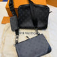 LV M69443 Virgil Abloh Trio Messenger Multi Crossbody Bag With OG Box & Dust Bag - LABLEWHORE.COM