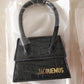 Jacquemus Le Chiquito Croco Small Handbag With OG Box & Dust Bag - LABLEWHORE.COM