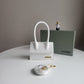 Jacquemus Le Chiquito Croco Small Handbag With OG Box & Dust Bag - LABLEWHORE.COM