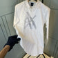 Armani exchange premium shirt with carry bag