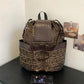 Fendi Brown Monogram Premium Unisex Backpack With Dust Bag And Bill