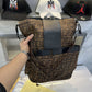 Fendi Brown Monogram Premium Unisex Backpack With Dust Bag And Bill