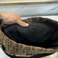 Fendi Brown Monogram Premium Unisex Backpack With Dust Bag And Bill