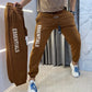 Essential Whitish Embroidery Logo Premium Imported Jogger Sweatpants