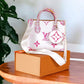 Louis Vuitton LV On The Go Pochette With OG Double Box & Dust Bag Coin Pouch