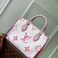 Louis Vuitton LV On The Go Pochette With OG Double Box & Dust Bag Coin Pouch